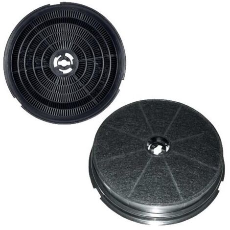 Filtre charbon rond type 180 CR300 (à l'unité) (51055-2060) (CR300) Hotte AIRLUX, ARISTON HOTPOINT, ROSIERES, CANDY, INDESIT, FA (1/6)