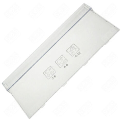 Façade de tiroir d'origine 445X188 mm – Pièce détachée pour congélateur – Compatible avec réfrigérateurs BEKO