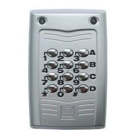 Cardin – Clavier à code radio sans fil 433 MHz – 250 codes usagers – Boîtier antichoc IP57 – Compatible S449 – SSBT9K4