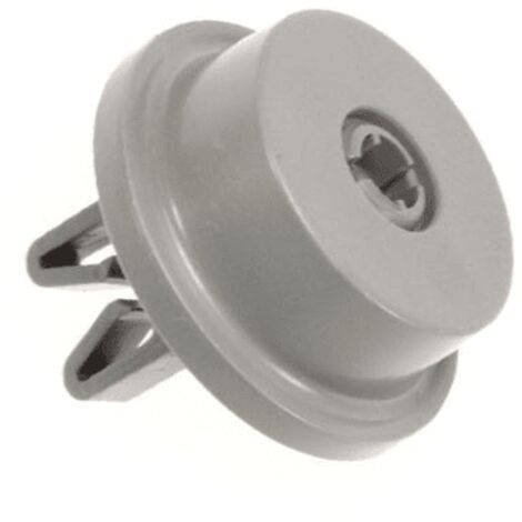 Roulette de panier inférieur d'origine (1782020100, 1885900900) Lave-vaisselle BEKO, BLACK ET DECKER, BOSCH, DYSON, ELECTROLUX, ESSENTIEL B, GRUNDIG, HOOVER, ROWENTA, TORNADO (1/3)