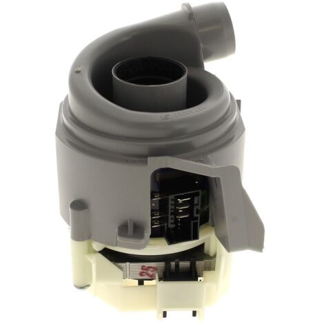 Pompe de cyclage et de chauffage pour lave-vaisselle – Compatible Bosch, Siemens, Neff – Dimensions 140x115x100mm – Entrée 35mm, sortie 28mm