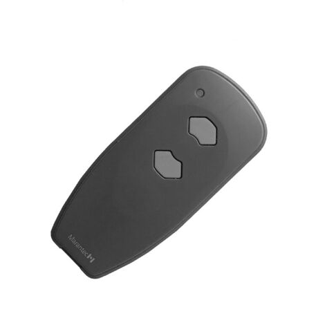 Télécommande 2 canaux pour motorisations – Émetteur mural compact – Fréquence 868 MHz – Alimentation 3V avec pile CR 2032 – Protection IP54 – Marantec - D382-868
