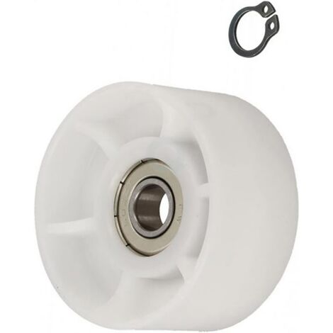 Poulie tendeur pour sèche-linge Bosch – Galet tendeur 608 ZZ – Compatible modèles WTA/WTB – 632045 (1/3)