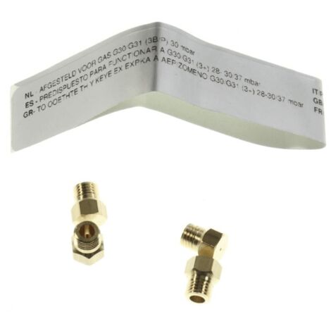 Kit injecteurs gaz butane G30-29 MBAR (294754-19493) (481010696148) Four, cuisinière 2947543662734148945 WHIRLPOOL, LADEN, IGNI (1/2)