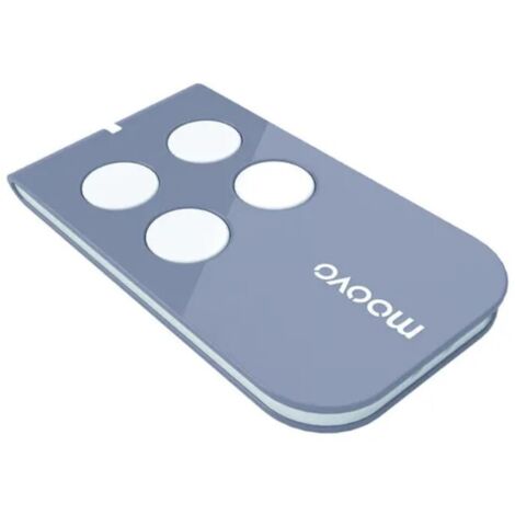 Télécommande portail 4 canaux 433.92 MHz – Émetteur pour motorisations – Compatible avec dispositifs MOOVO – Pile CR2032 incluse – Maisange (1/2)