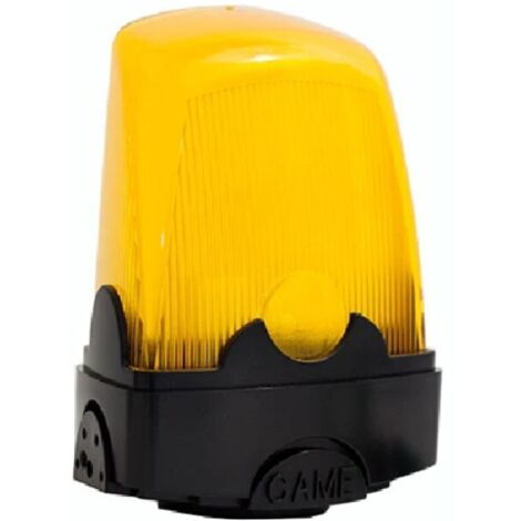 Came – Feu clignotant à LED 1KLED24 – 24V AC/DC – IP54 – Signalisation extérieure pour portails motorisés – Installation rapide - KLED24