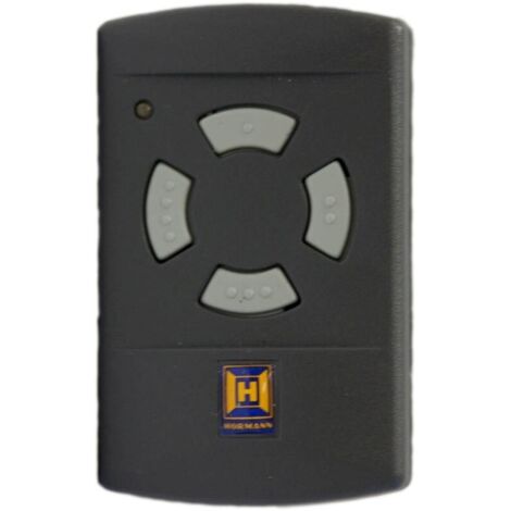 Télécommande 40 MHz pour motorisations Hörmann – 4 boutons – Programmation autoapprentissage – Boîtier ergonomique noir (1/5)