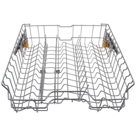 Panier supérieur pour lave-vaisselle – Compatible Bosch – Métal gris – Largeur 52 cm – Hauteur 18,5 cm – Pièce de rechange 20000272