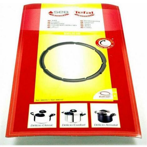 Joint de couvercle 4,5-6L DELICIO 220 (38170-13371) (980157) Cocotte-minute SEB