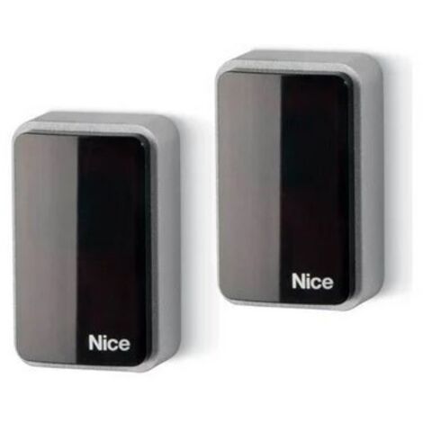 Nice – Photocellule pour motorisations – Alimentation 3V avec pile lithium – Indice de protection IP44 – Portée jusqu'à 30 mètres – PHW200