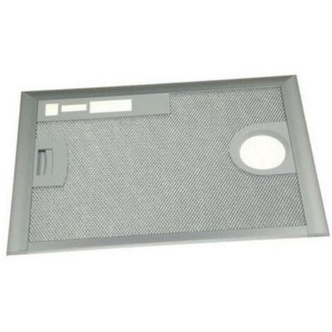 Filtre métal anti graisse (à l'unité) d'origine   380X265 mm (00365480) Hotte BOSCH, CONSTRUCTA, GAGGENAU, NEFF, SIEMENS (1/2)