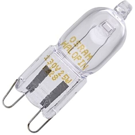 Electrolux – Ampoule halogène G9 40W – Remplacement pour fours et cuisinières – Luminosité optimale – Compatible avec plusieurs marques