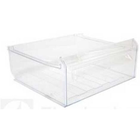 De Dietrich – Tiroir congélateur transparent pour réfrigérateur – Dimensions 410 x 370 x 165 mm – Pièce détachée pour congélateur incluse