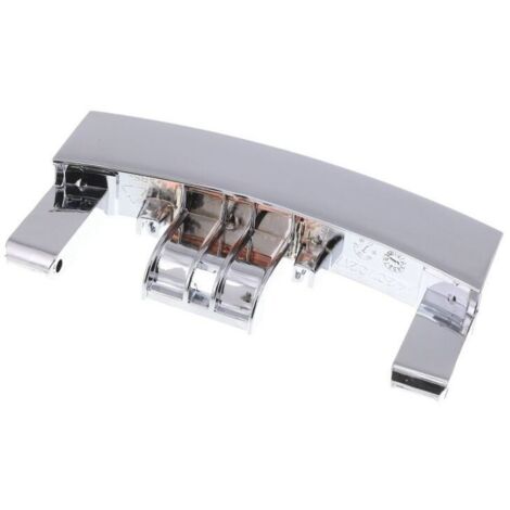 BELLAVITA, POIGNEE pour Lave-Linge HUBLOT D10 plastique CHROME (1/4)