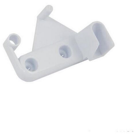 Butoir blanc droit du portillon (C00075600, 482000022686) Réfrigérateur, congélateur 113116 INDESIT, ARISTON HOTPOINT, SCHOLTES