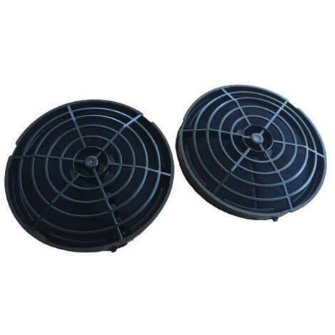 Lot de 2 filtres charbons (482000009736) Hotte WHIRLPOOL, IKEA WHIRLPOOL (1/2)