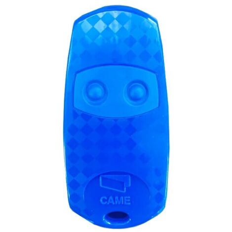 Télécommande AT02D bi-fréquence 433.92/868.35MHz – Alimentation pile CR2032 3V – 2 boutons pour automatismes CAME (1/5)
