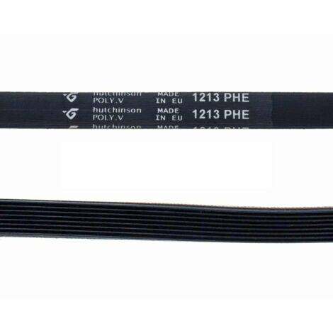 Courroie 1213 H8 (93149-21635) (C00083910) Lave-linge INDESIT, ARISTON HOTPOINT, WHIRLPOOL (1/2)