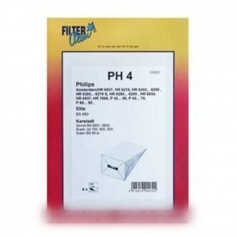 SACHET DE SACS PHILIPS HR6246 POUR ASPIRATEUR PHILIPS