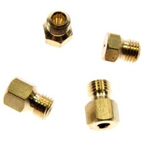 Jeu d'injecteurs butane / propane (900040) Plaque de cuisson MODERNA, WINDSOR, FUNIX, MARKLING, ESSENTIEL B, GLEMGAS, FIRSTLINE, TECNOLUX, SETRA, FULGOR, HYGENA, BLUESKY, CONTINENTAL EDISON, UNICLINE,