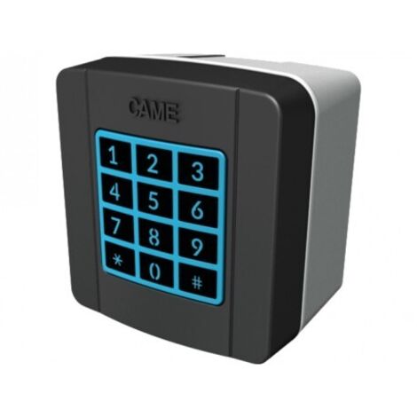 Clavier à  code radio 433  CAME pour extérieur selt1w4g 806sl-0170