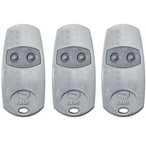 Came – Télécommande 2 canaux 433,92 MHz – Émetteur mural pour motorisations – Portée 50-150 m – Alimentation 2 piles lithium 3V CR2016 - TOP432EE