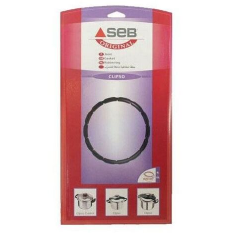 Joint de couvercle (8/10 L, diamètre 253 mm) pour autocuiseurs Seb