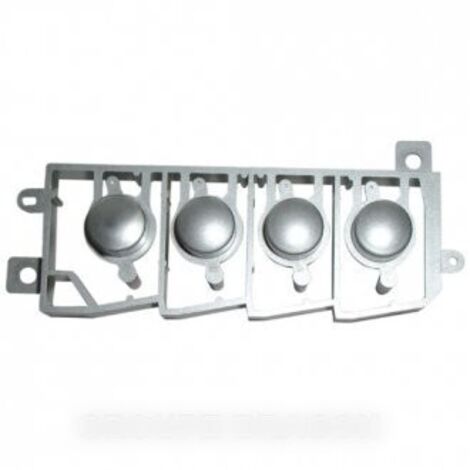 ensemble 4touches grises plastique pour micro ondes SHARP (1/3)