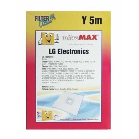 SACHET DE SACS LG X4 POUR ASPIRATEUR LG (1/2)