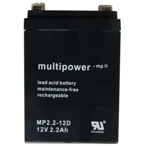 12V-2200MAH ACCU AU PLOMB 104X70X48MM POUR ASPIRATEUR WAECO (1/2)