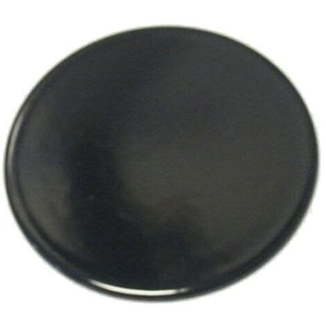 CHAPEAU BRULEUR RAPIDE NOIR d.90MM POUR CUISINIERE ARISTON (1/2)
