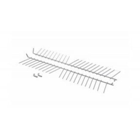 Jeu de tiges rabattables pour panier inférieur de lave-vaisselle – Compatible Siemens, Neff, Bosch – 443403