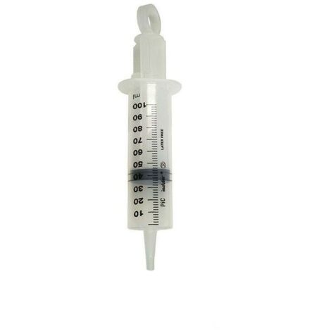 Seringue à drain 100 ml nettoyage niveau système lave-vaisselle machine à laver Bosch 00340007 (1/4)