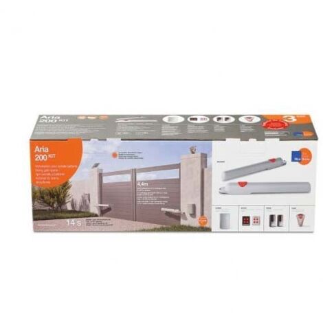 Kit Motorisation de Portail à Vérins NICE HOME aria 200