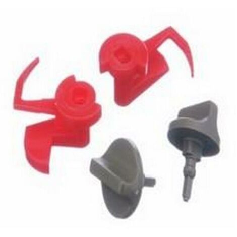 Kit verrouillage (2 boutons) d'origine (00181272) Hotte BOSCH, CONSTRUCTA, GAGGENAU, NEFF, SIEMENS