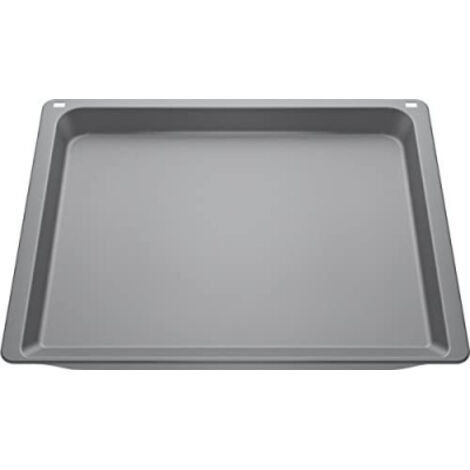 Plaque lèche frite d'origine 17001433 – Dimensions 45,5 x 37,5 cm – Compatible avec fours et cuisinières Bosch – Répartition uniforme de la chaleur