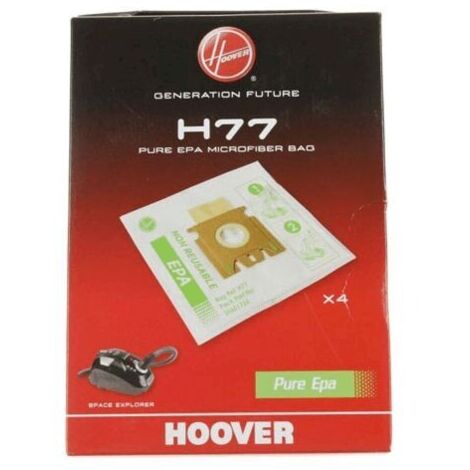 SACHET HEPA H77 HOOVER SPACE EXPLORER PURE EPA POUR PETIT ELECTROMENAGER - 35601734 (1/3)