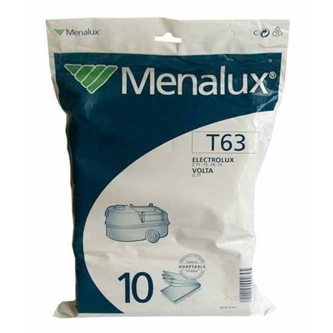 T63 SACS ASPIRATEUR (X10) POUR ELECTROLUX (1/2)
