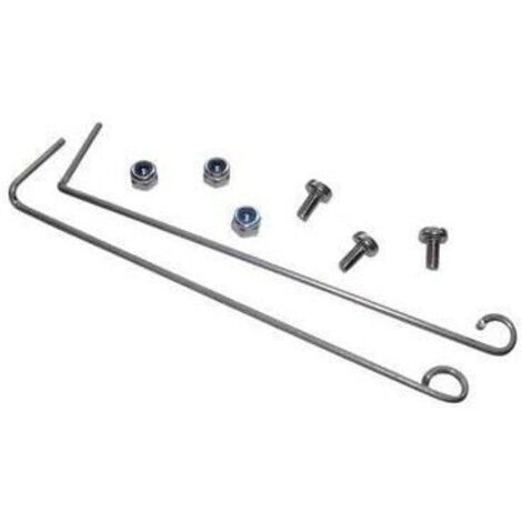 Ressort portillon tambour pour lave-linge – Compatible avec WHIRLPOOL 481209498005 – Résistance accrue – Installation facile
