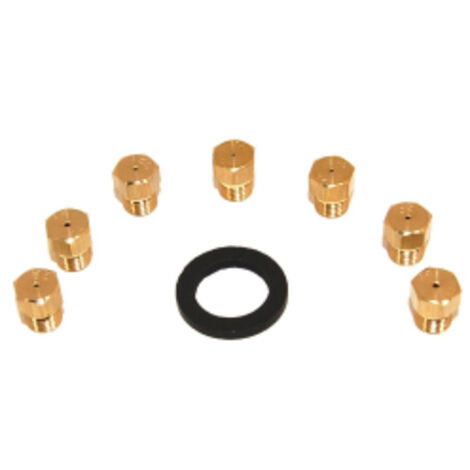 Kit injecteurs butane / propane (59193-31793) (481931039347) Four, cuisinière WHIRLPOOL, IGNIS, BAUKNECHT, IKEA WHIRLPOOL, RADIO (1/2)