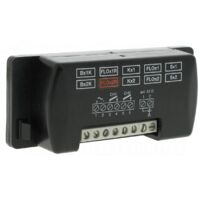 Nice – Récepteur 433.920 MHz pour motorisation de portail – 2 canaux – Alimentation 12V/24V – Programmation par autoapprentissage