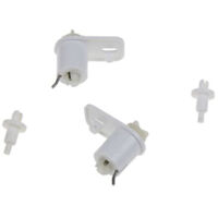 SOS Accessoire Kit charnières volet évaporateur (Gauche et Droite) pour Réfrigérateur, congélateur DOMETIC 207999317