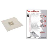 Lot 6 sacs + filtre BOOGY PRINCIPIO GIMINI (A26B09) Aspirateur MOULINEX