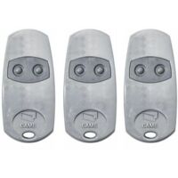 Télécommande 2 canaux 433,92 MHz – Compatible avec CAME TOP – Alimentation 2 piles CR2016 – Portée 50-150m – Lot de 3 pièces
