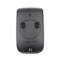 Somfy – Télécommande pour motorisations – Émetteur mural 2 canaux – Fréquence 433.42 MHz – Compatible avec automatismes de porte de garage