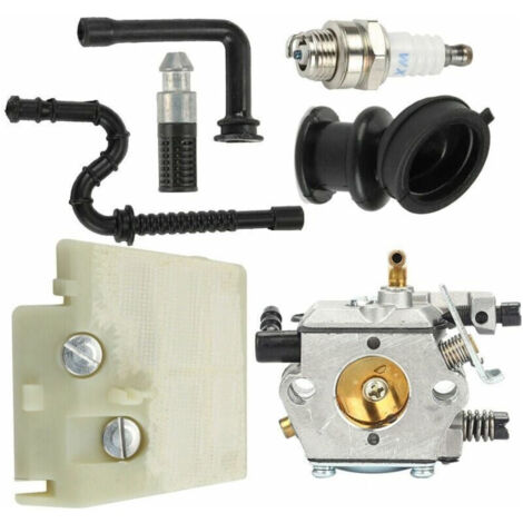 Vergaser-Reparatursatz für Stihl 026 MS260 MS240 240 WT-194 & Zündkerze Luftfilter