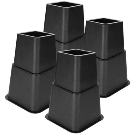 Stuhlerhöhungen, Möbellifter, verstellbare Bettstuhlerhöhung, Sofaerhöhung, 4 x 5 Beinerhöhungsset (1/5)