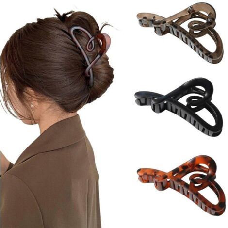 Herzklemme Damenmodische Haarspange: Elegantes Design für Raffine (1/5)