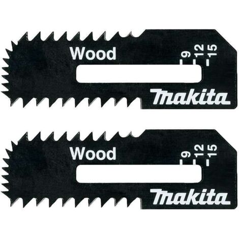 Makita – Lame de scie sabre pour bois – Lot de 2 – HCS 9 TPI – Longueur 55mm – Épaisseur 0,55mm – Compatible DSD180 – B49719