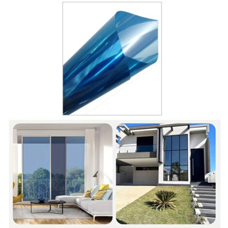 Adesivi murali decorativi NICOLA per cameretta dei bambini, arredamento per la casa, bagno e camera da letto, azzurro e argento, 50 cm x 6 m